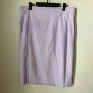 Ann Taylor Light Purple Pencil Skirt
